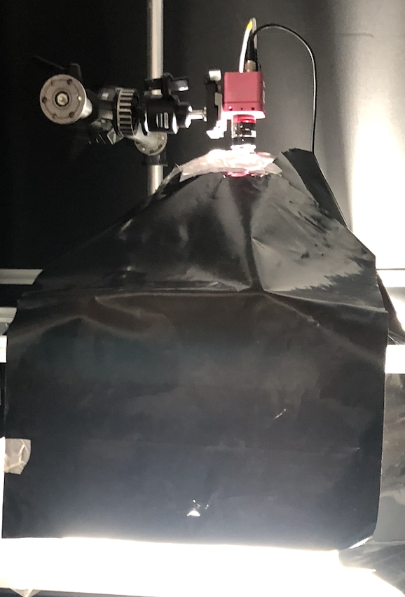 Captura de imagen espectro visible